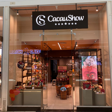 Logo da loja cacau show